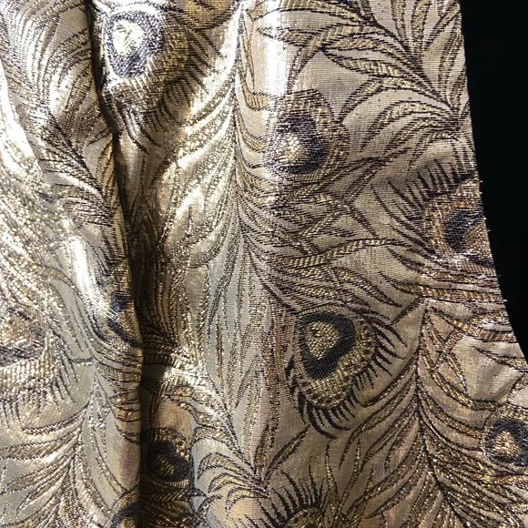 Cachet Gold Patterned Blazer - Picture 4 of 6
